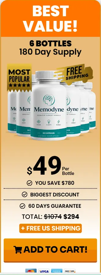 Memodyne 6 bottles